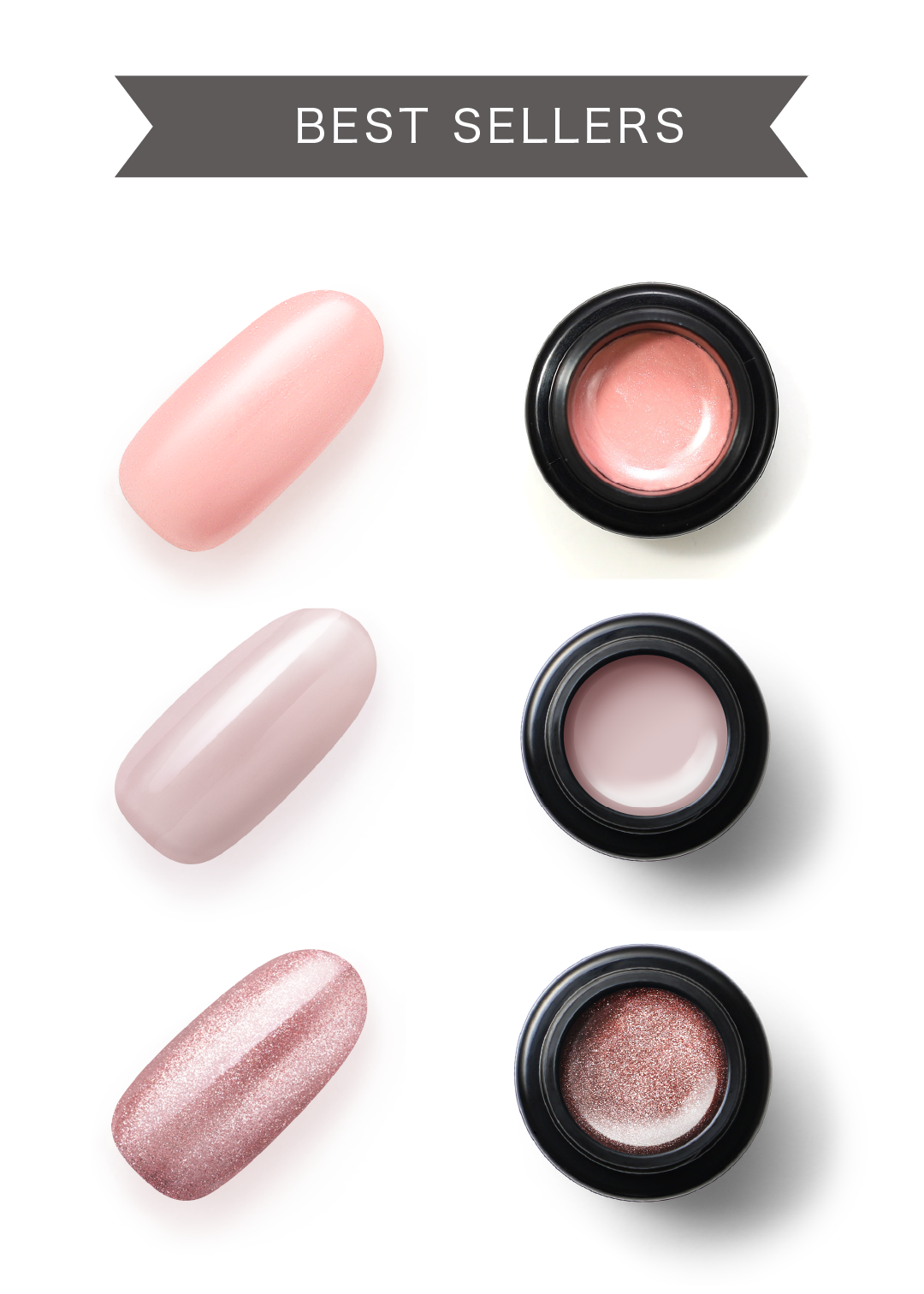 JellyNail ベストセラー3色セット